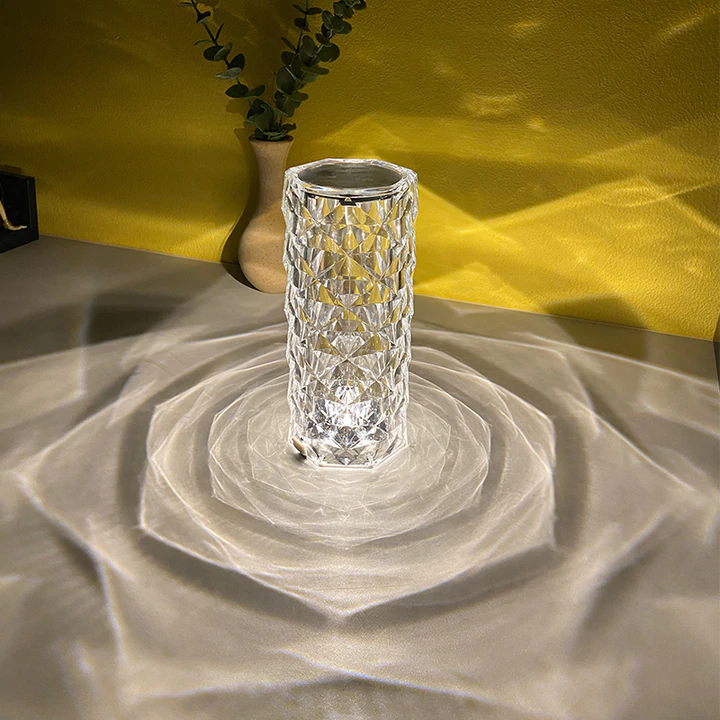 (🌲Early Christmas Sale- SAVE 48% OFF)Touching Control Rose Crystal Lamp(BUY 2 GET FREE SHIPPING)