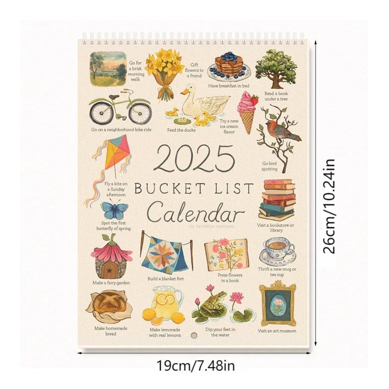 🎅Christmas Pre-Sale Promotion 49% OFF🎄2025 Bucket List Calendar