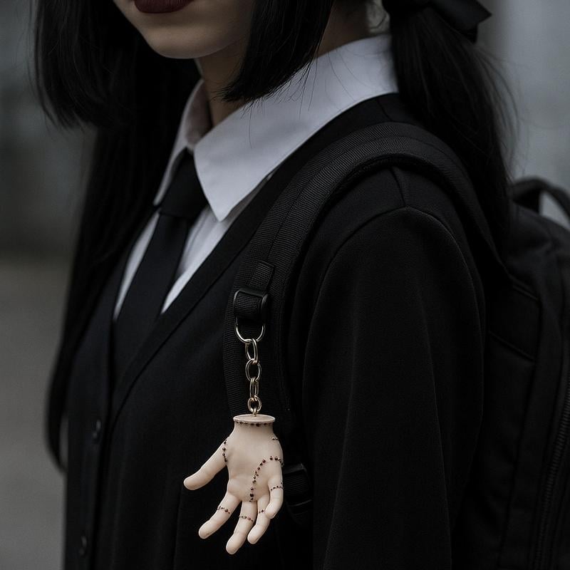 🔥BUY 3 GET 2 FREE🖤Gothic Hand Keychain - Halloween Edition Horror Pendant Accessory
