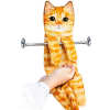 Cute Cat Hand Towel