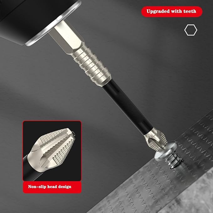High-Magnetic Screwdriver Drill Bit Set（𝐒𝐭𝐞𝐯𝐞 𝐑𝐨𝐬𝐬 𝐑𝐞𝐜𝐨𝐦𝐦𝐞𝐧𝐝）