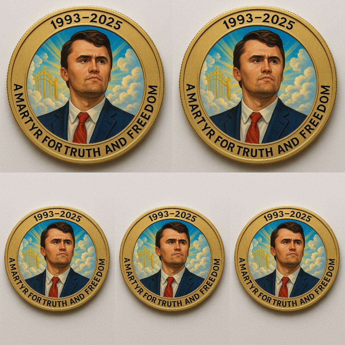 🙏60% OFF For Charlie's Fans - 🎗️🕊️Charlie Kirk Memorial Coin