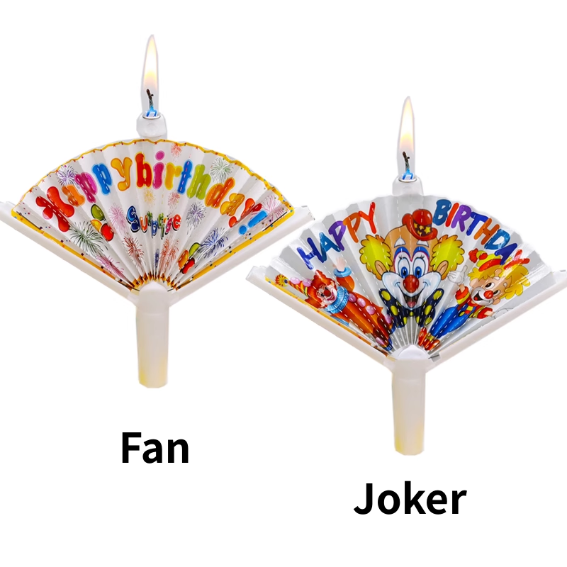 (🌲Early Christmas Sale- 50% OFF) Reusable Novelty Fan Birthday Candle