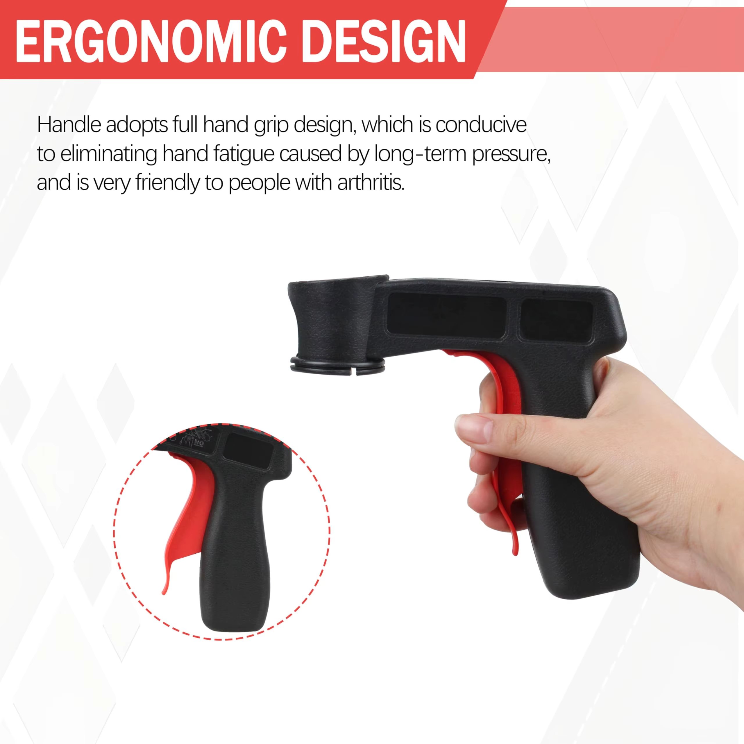 🎁TikTok Last Day Sale - 70% OFF🎉Polishing Paint Spray Gun Adaptor Instant Aerosol Trigger Handle