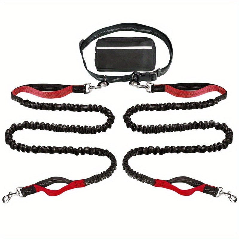 🎁TikTok Last Day Sale - 70% OFF🎉Hands Free Dog Leash with Zipper Pouch