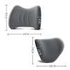 Ergonomic Car Seat Headrest & Lumbar Cushion