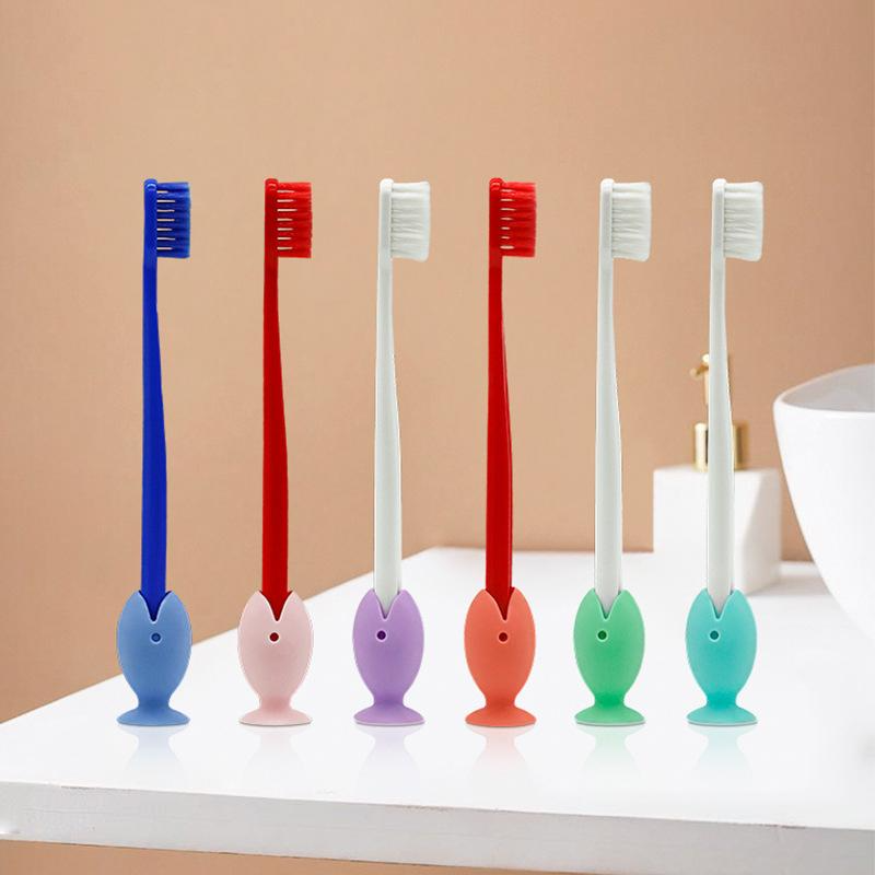 (🌲Early Christmas Sale- SAVE 48% OFF)Cute Standing Tooth Brush Cover Cap--buy 5 get 10 NOW（15pcs）