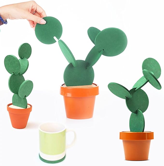 👍Last Day Promotion 50% OFF🎁Cactus coaster