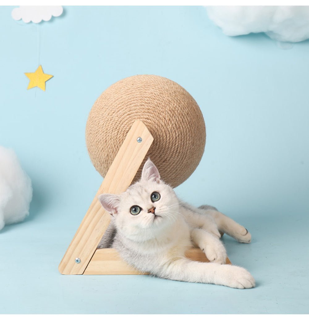 (🔥LAST DAY PROMOTION-SALE-70% OFF)🐱Cat Scratching Ball (Buy 2 Save 10% & Free Shipping)