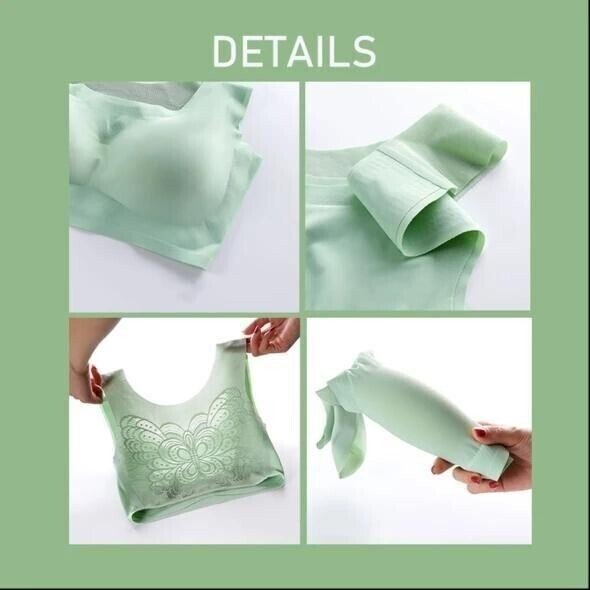 🎁LAST DAY 45% OFF🎁ULTRA-THIN PLUS SIZE ICE SILK COMFORT BRA🔥