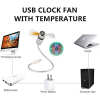 🔥Last Day 50% OFF🔥USB Fan LED Clock Light