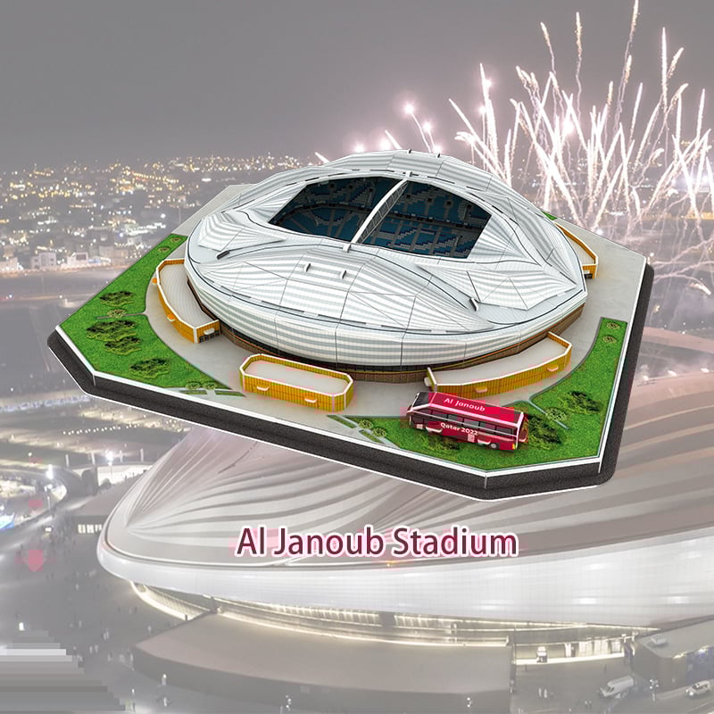 🔥World Cup Specials - 49% OFF🔥2022 NEW 3D Football Stadiums Intelligent Puzzle-Buy 2 Free Shipping