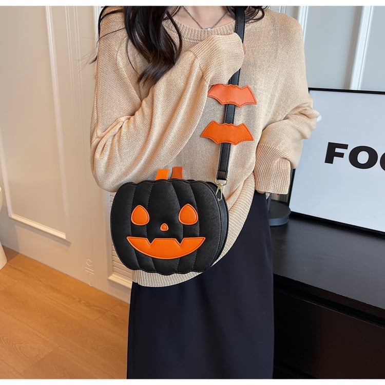 Early Halloween Sale 50% OFF🎃Halloween Pumpkin Crossbody Bag