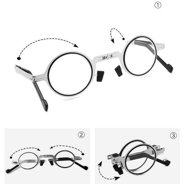 Screwless Ultra Light Titanium Folding Glasses, Buy 2 Get Free Shipping