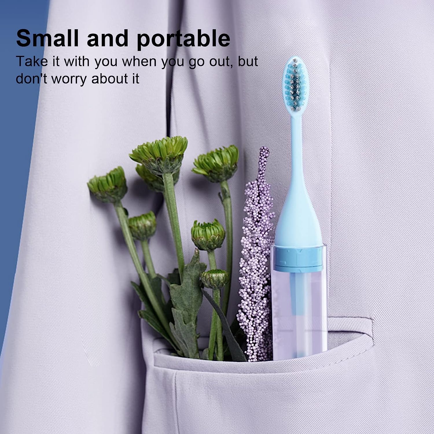 ⚡⚡Last Day Promotion 48% OFF - Portable Foldable Toothbrush🔥BUY 2 GET 1 FREE