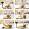 🎁TikTok Last Day Sale - 70% OFF🎉Premium Pineapple Corer and Slicer Tool