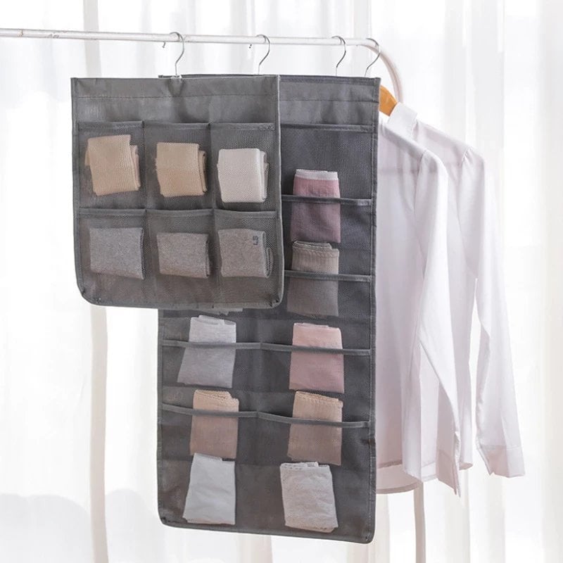 Last Day Promotion 48% OFF - Double-sided wall shelf closet storage bag(buy 3 get 1 free now)