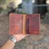 𝐇𝐎𝐏𝐇𝐔𝐑𝐑𝐘® Handmade Premium Leather Passport Wallet