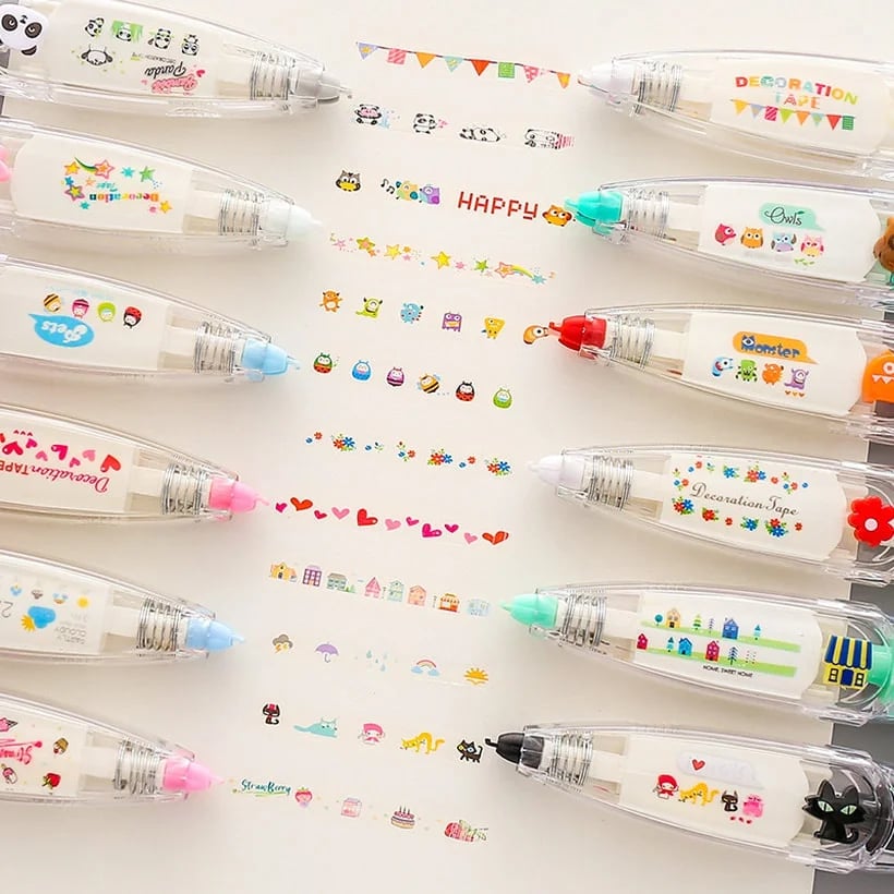 🔥Last Day 70% OFF🔥 Cute Animals Press Type Decorative Pen