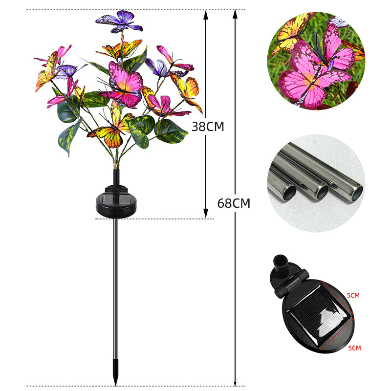 🔥BUY 2 GET 1🦋Solar Outdoor Butterfly Lights💐