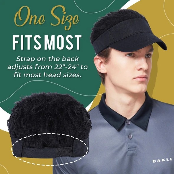 (💥New Year Flash Sale💥-50% OFF)Flair Hair Sun Visor Cap - BUY 4 EXTRA 20% OFF