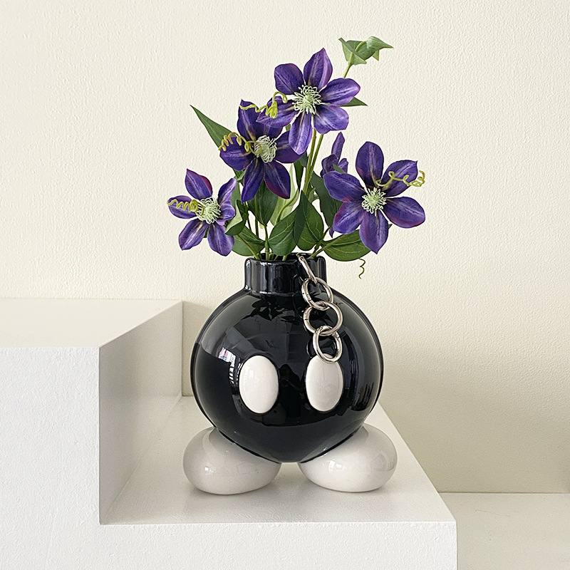 🔥Last Day Promotion - 60% OFF🎁💣Bomb Vase🤣Ceramic vases Home decor vases