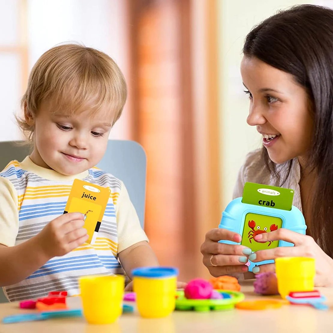 (🔥Last Day Promotion- SAVE 48% OFF)Audible Flashcards For Children(BUY 2 GET FREE SHIPPING)