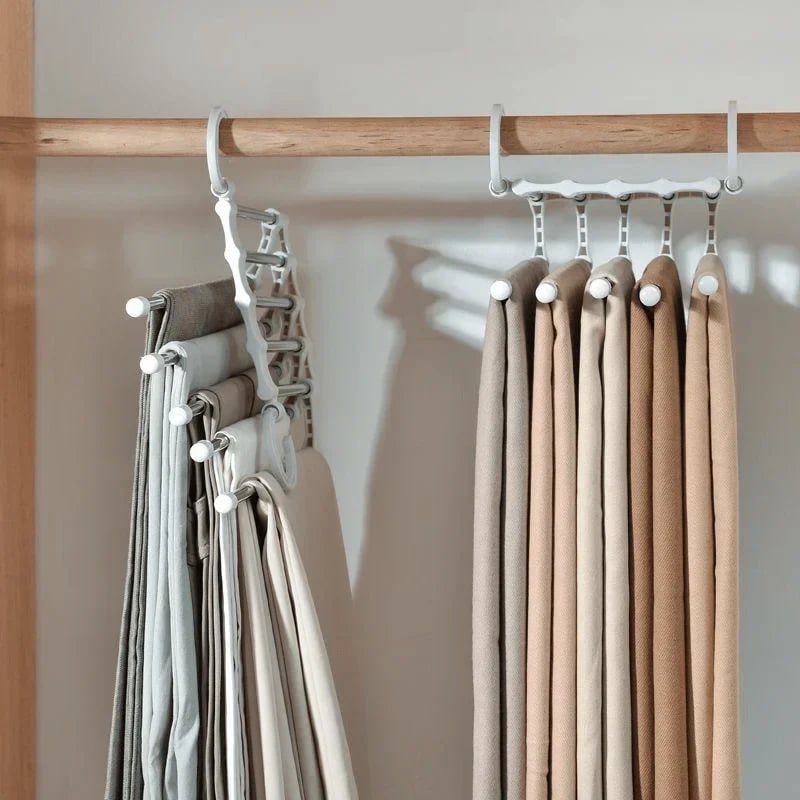 (🌲EARLY CHRISTMAS SALE - 50% OFF) 🎁Multifunctional Pants Rack(BUY 2 FREE SHIPPING TODAY!)