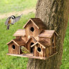 🎖️Halloween Special: 50% off everything! 🏡 Handmade Rustic Wooden Birdhouse 88.9% of people will buy🎁 One of each style [Free Shipping]