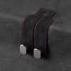 TwinHook Leather Car Headrest Hangers