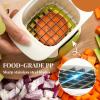 (Early Christmas Sale- 50% OFF) 2-in-1 Vegetable Chopper Dicing & Slitting