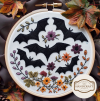 💖Halloween Embroidery KIT - Very easy to get started