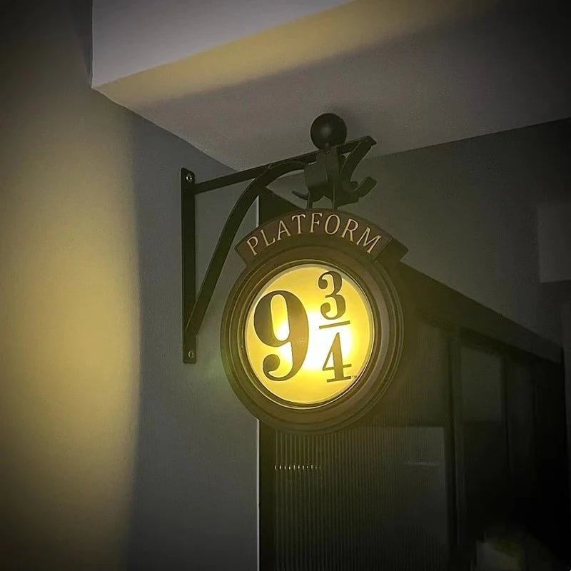 🔥LAST DAY 70% OFF🔥Harry Potter Platform 9¾ Wall Hanging Light⏰Free Shipping Today Only⏰