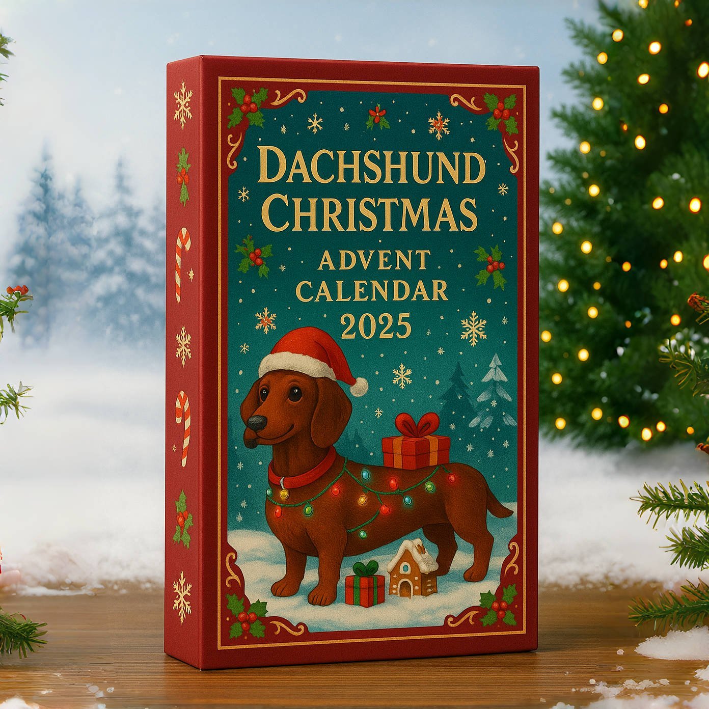 🔥Last Day 50% OFF -🎄Dachshund Christmas Advent Calendar 2025