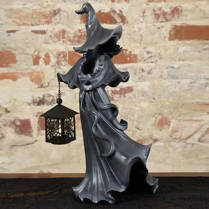 🎃2024 Halloween Presale 50% OFF-👻Witch With Lantern Decoration