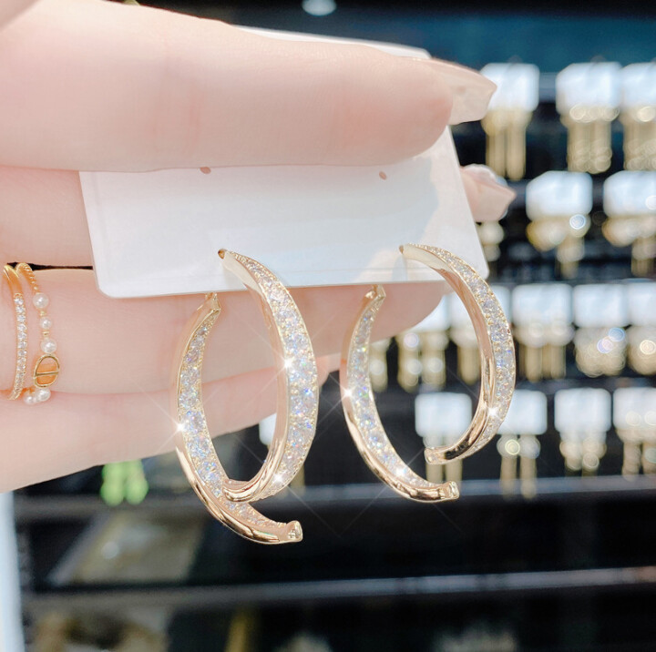 (🌲Early Christmas Sale- SAVE 48% OFF)Cross Curved Earrings✨ (Buy 3 Free Shipping)