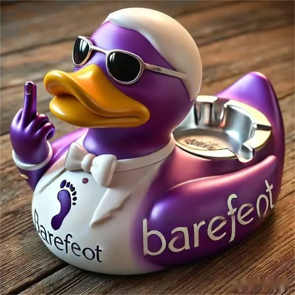 🔥 LETZTER TAG SALE 50% RABATT 🖕 Enten-Aschenbecher