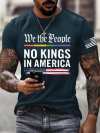 Men's Casual Fashion Reject The King Fdt Round Neck T-Shirt