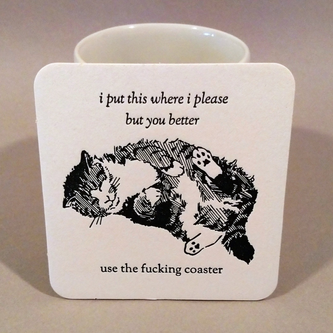 🐱Cat Butt Coasters | Funny Cat Gift