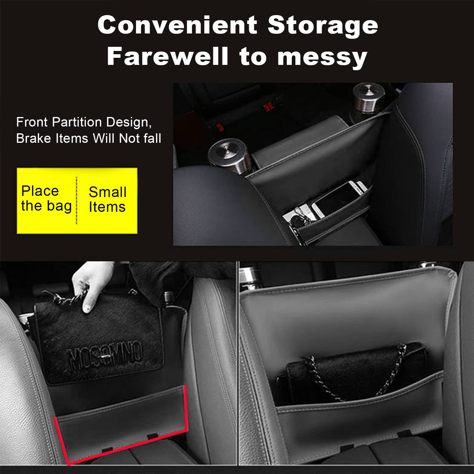🔥Last Day Promotion 50% OFF🔥Leather Car Storage Pocket