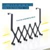 (🎄Christmas Promotion--48%OFF)Stainless Steel Door Behind The Hook Rack(Buy 2 get Free shipping)