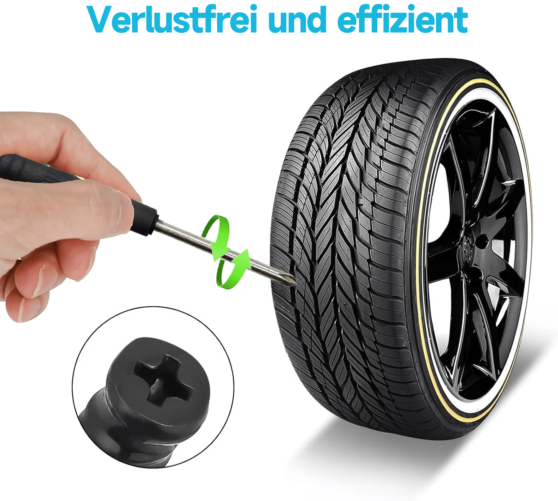 🔥Letzter Tag Verkauf 49% Rabatt🔩Reifenreparatur-Gumminägel-Set