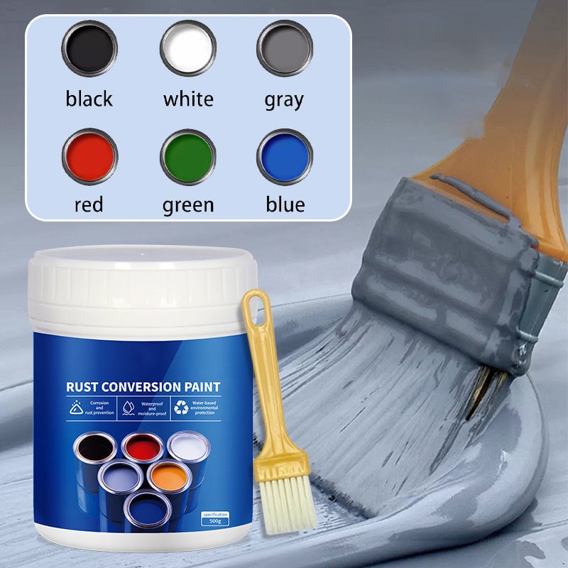 🔥Last Day Promotion 48% OFF-🎁-Weatherproof Rust Converter Paint for Metal