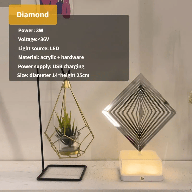 🔥Last Day Promotion - 70% OFF🎁Luxury Rotating Ornament Lamp