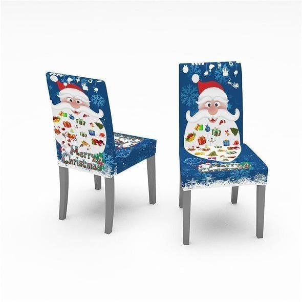 (🎄Christmas Hot Sale 49% OFF) 🎁 Christmas Tablecloth Chair Cover Decoration