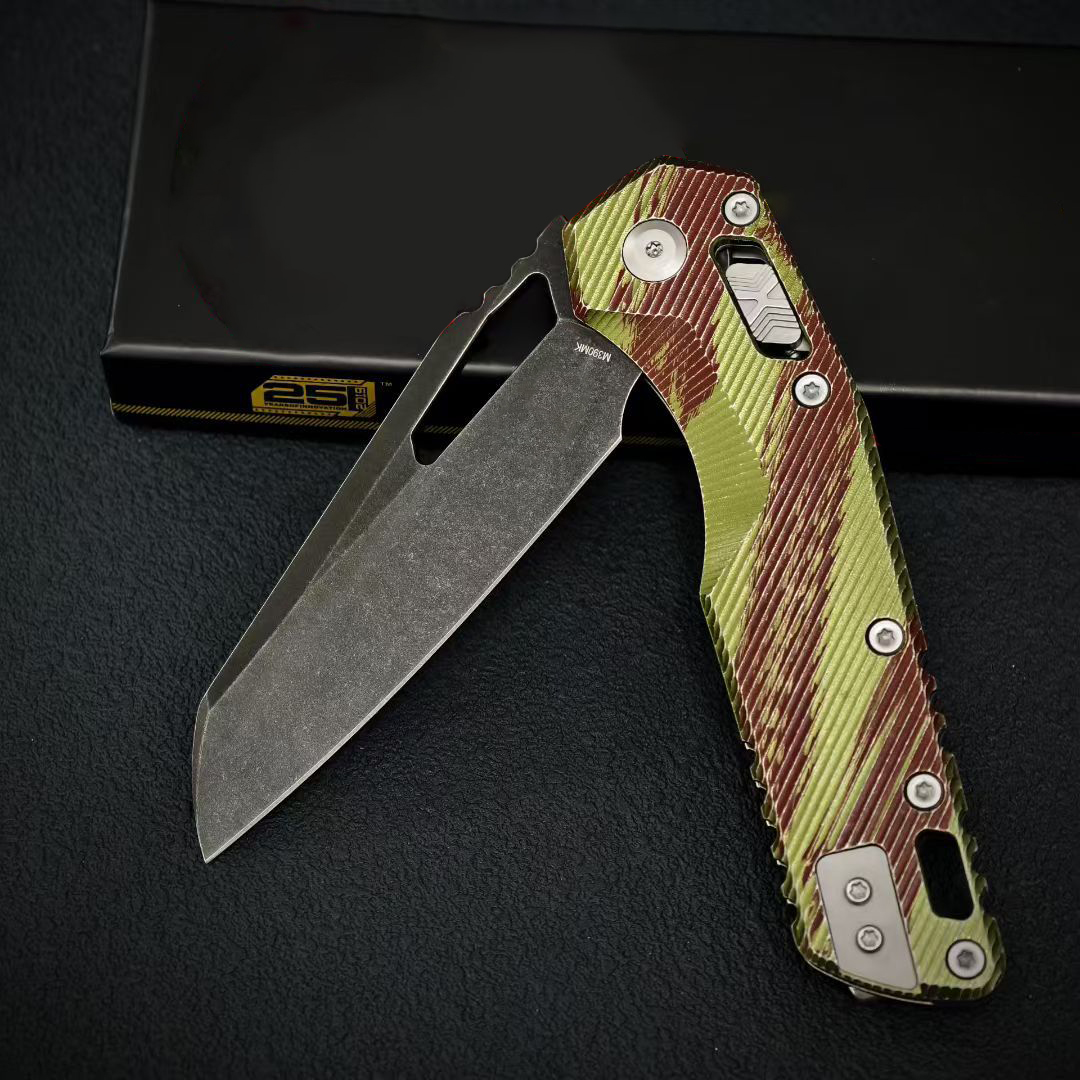 70% OFF Only Today-Amphibian RAM-LOK Folding Knife M390 Blade Aluminum Handle