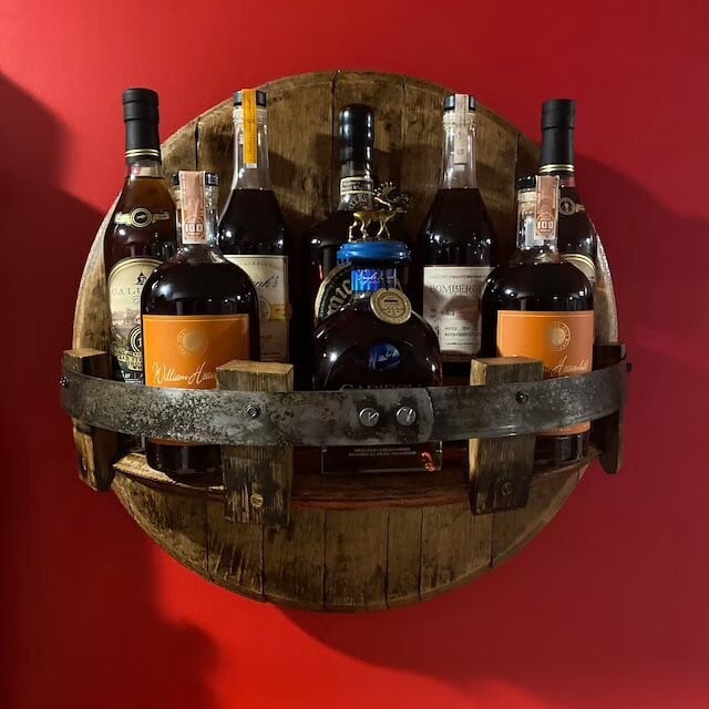 🎁2024 New Year Hot Sale🎁 🔥 48% OFF -Bourbon whiskey barrel shelf🥃