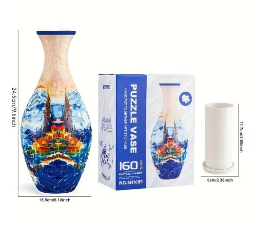 🎁TikTok Last Day Sale - 70% OFF🎉3D Puzzle Vase