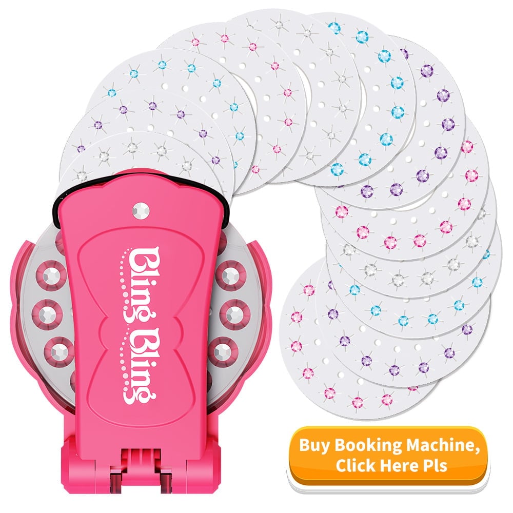🎁TikTok Last Day Sale - 70% OFF🎉Glitter Diamond Styling Tools Hair Gemstone Styling Set