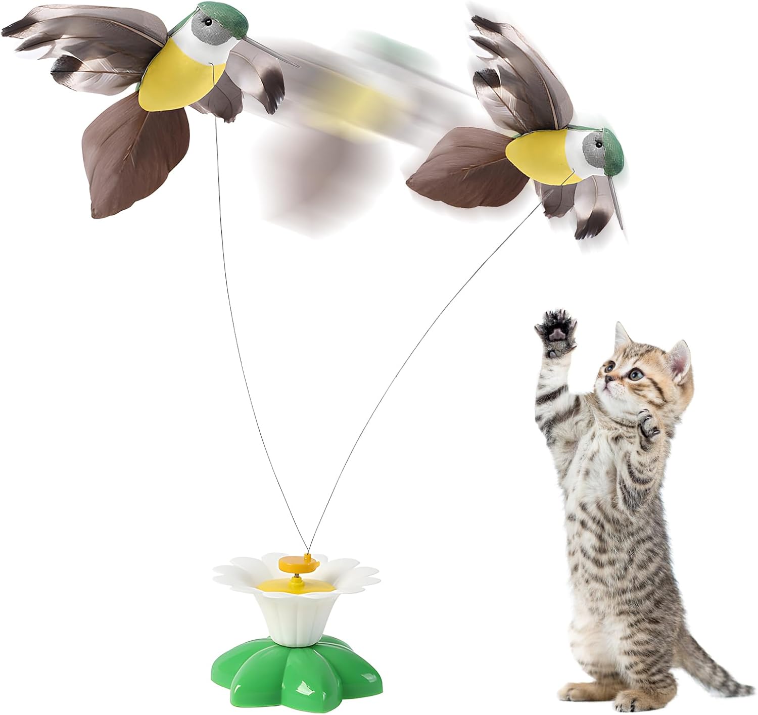 🎃Halloween promotion, don't miss it🎃Electric bird teasing cat toy